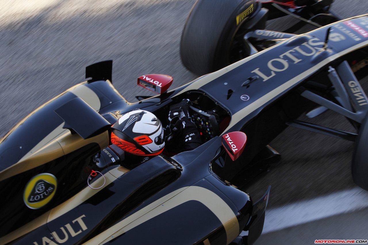 Raikkonen Test Valencia